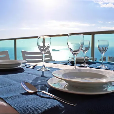 Skyline 34 Amazing With Private Terrace And Sea Views 貝尼多姆