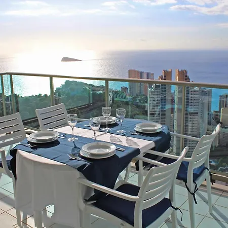 Апартаменты Skyline 34 Amazing With Private Terrace And Sea Views Бенидорм