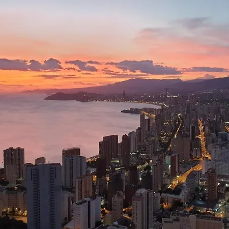 Skyline 34 Amazing With Private Terrace And Sea Views * Бенидорм