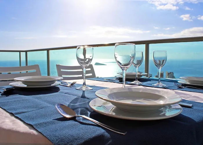 Skyline 34 Amazing With Private Terrace And Sea Views Benidorm