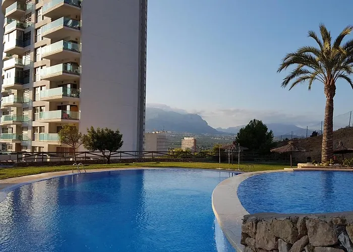 Lägenhet Skyline 34 Amazing With Private Terrace And Sea Views Benidorm